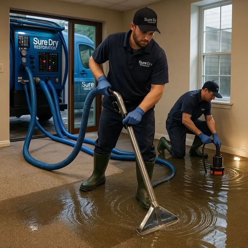 Water Extraction and Removal process in Monett, MO